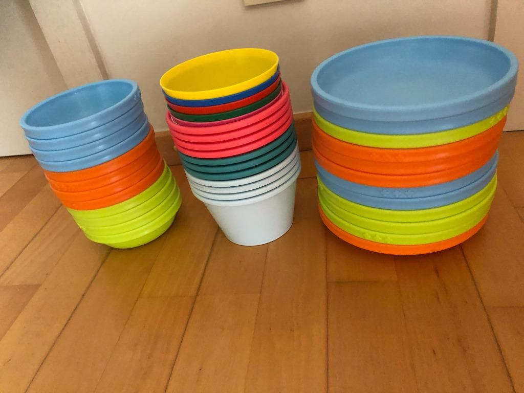 Toutes sortes d'événement de bols et tasses en plastique. pe, Enlèvement ou Envoi