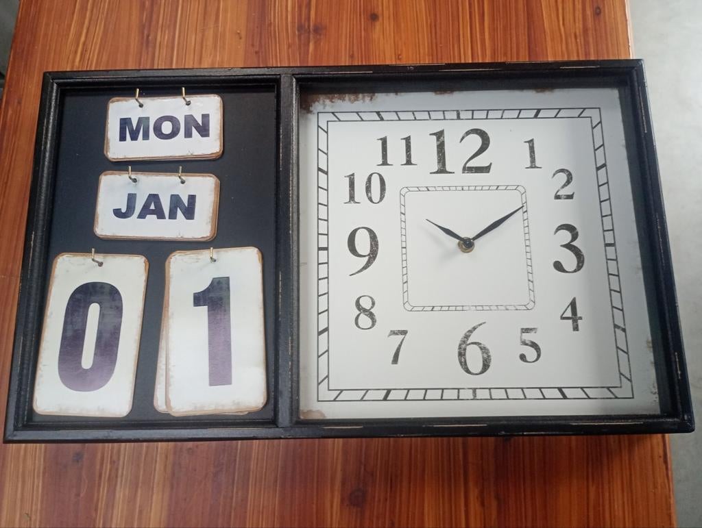 Kalender/klok, Ophalen