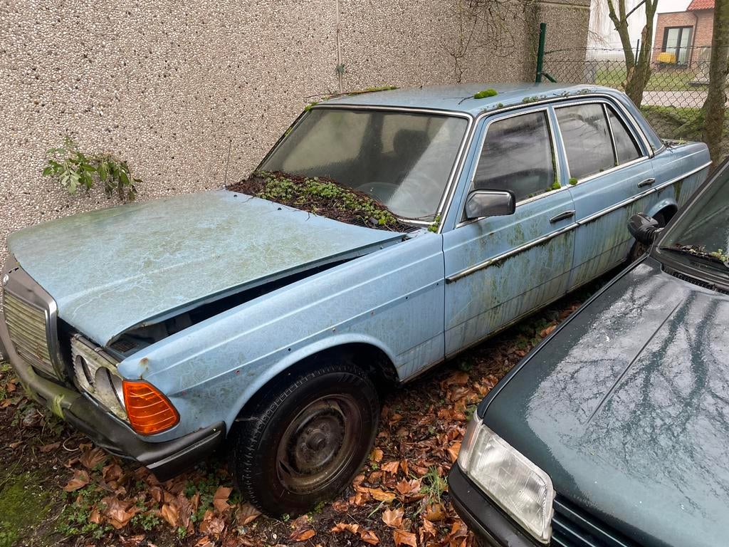 Mercedes w123 200D, Achterwielaandrijving, Blauw, Mercedes-Benz, 5 deurs