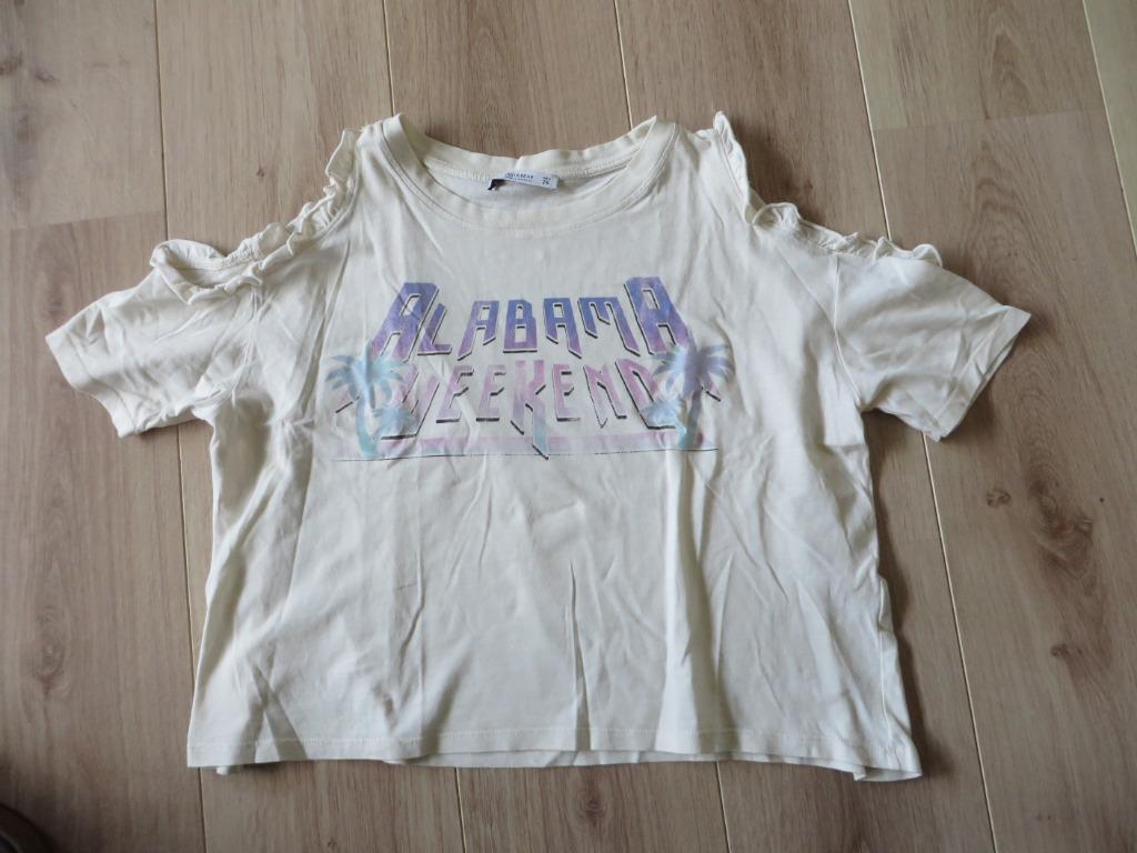 t-shirt Pull & Bear mt S (nr 126), Ophalen of Verzenden, Gedragen, Maat 36 (S)