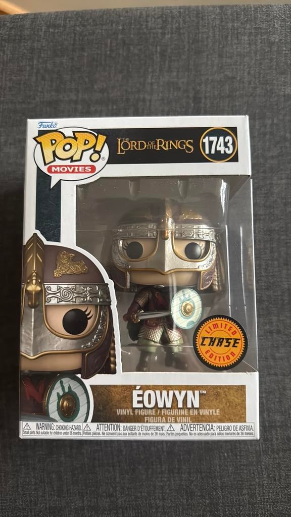 Funko pop! Éowyn #1743 Chase Lord Of The Rings, Ophalen of Verzenden, Zo goed als nieuw