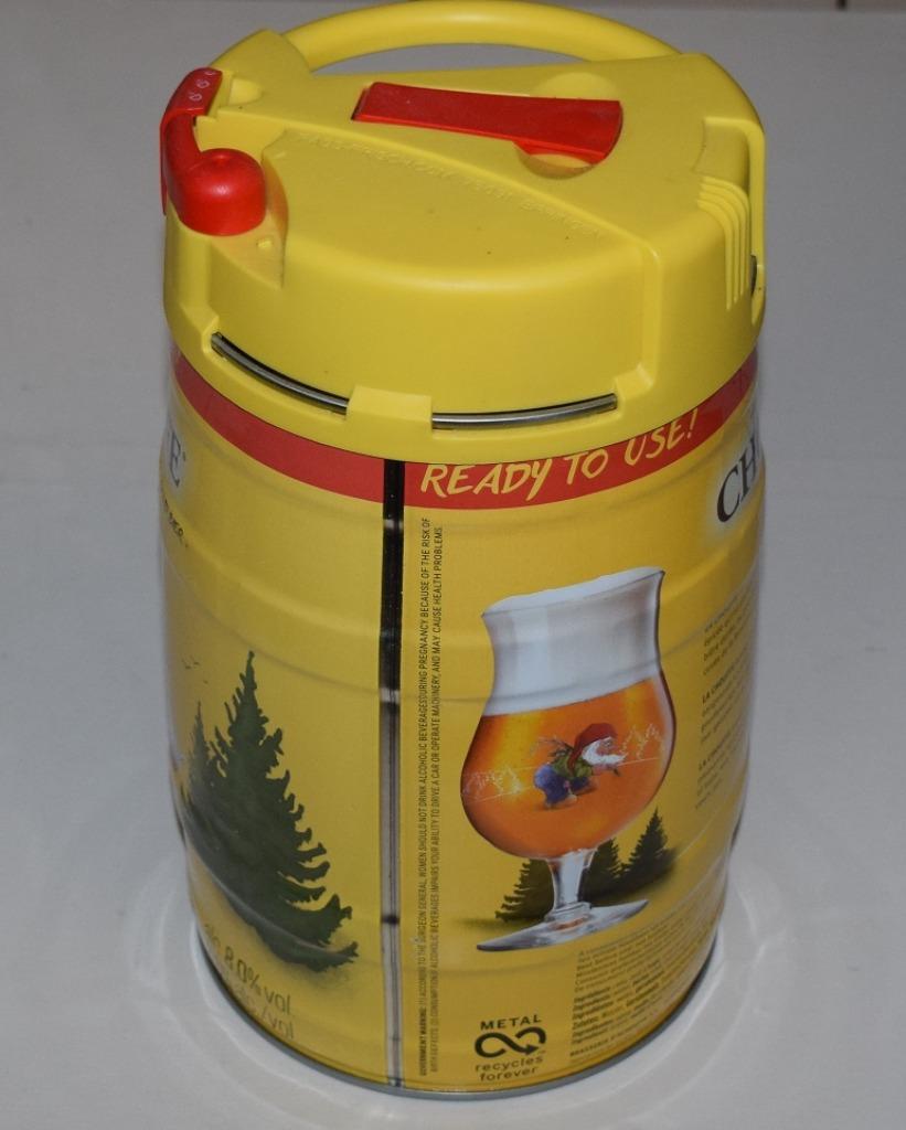 Chouffe/Tonneau de bière vide, Collections, Marques de bière, Envoi, Comme neuf, Autres types, Autres marques