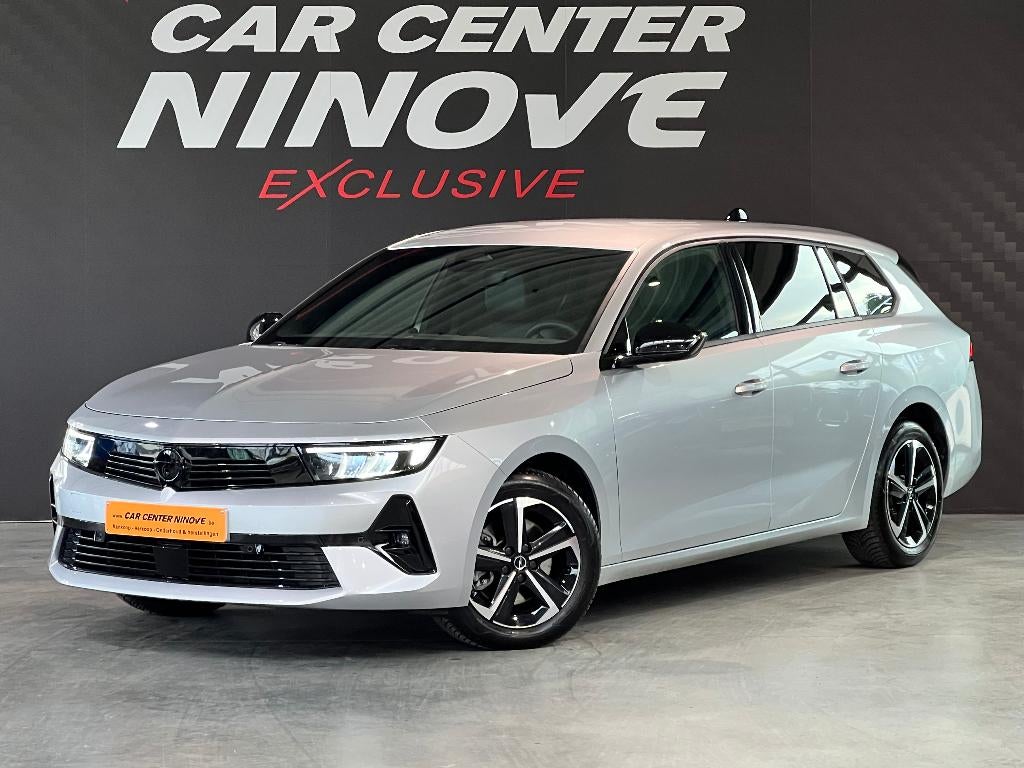 Opel Astra Sports Tourer 1.2 Turbo GS * 360 Cam, Auto's, Opel, 1199 cc, Leder en Stof, USB, 3 cilinders