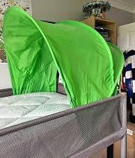 Ikea sufflett bed tent groen groene tent kinderbed, Kinderen en Baby's, Ophalen