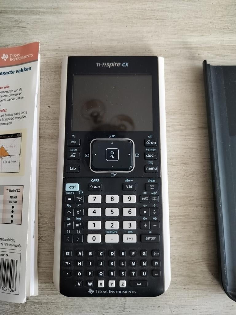 Rekenmachine Texas Instruments TI-nspire CX, Ophalen of Verzenden, Zo goed als nieuw