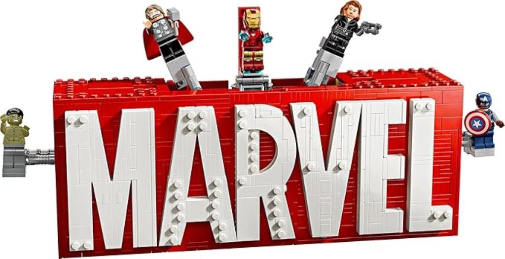 LEGO Marvel Logo SNELLE GRATIS LEVERING, Kinderen en Baby's, Verzenden, Nieuw, Complete set, Lego