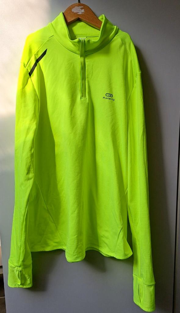 Gratis kostuumtrui voor heren fluorescerend racen Kalenji pu, Sport en Fitness, Loopsport en Atletiek, Ophalen of Verzenden