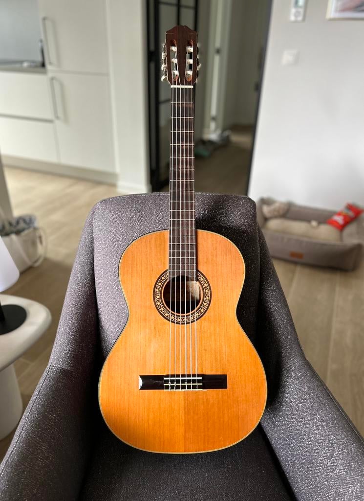 Aria AC-8 klassieke concert gitaar, Muziek en Instrumenten, Snaarinstrumenten | Gitaren | Akoestisch, Zo goed als nieuw, Ophalen