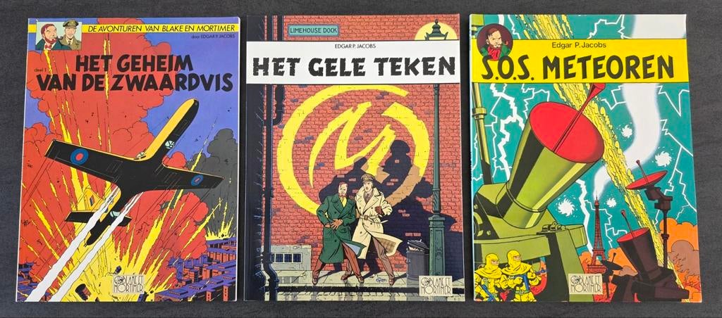 Lot strips: De Avonturen van Blake en Mortimer, Boeken, Stripverhalen, Ophalen of Verzenden, Zo goed als nieuw