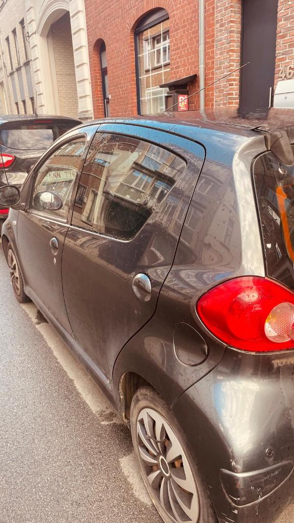 Toyota Aygo automaat benzine, 5 deuren, stadsauto, Auto's, Automaat, Zwart, Particulier, Aygo