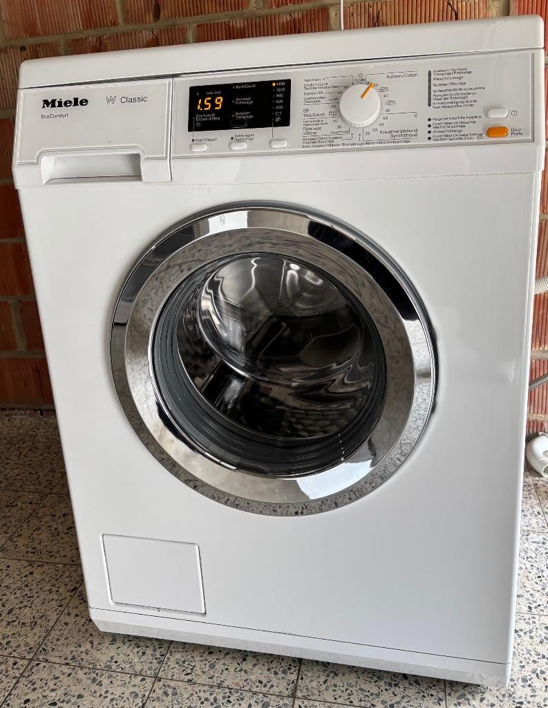 MIELE wasmachine 7kg A+++ in perfecte staat, Ophalen, Minder dan 85 cm, Zo goed als nieuw, Voorlader