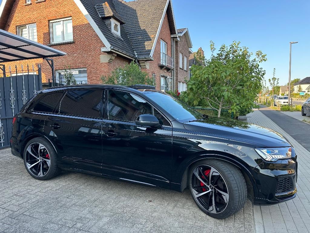 Audi SQ7 Competition 507pk V8 FULL Bang Olufsen Netto 66116, Automaat, SQ7, Euro 6, Zwart