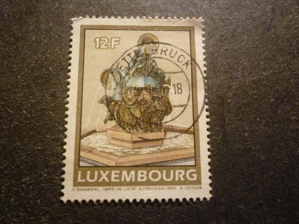 Luxemburg/Luxembourg 1990 Mi 1248(o) Gestempeld/Oblitéré, Envoi, Luxembourg