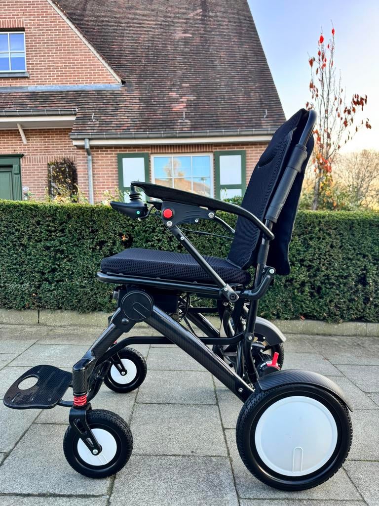 Lichtgewicht Electrische rolstoel Plooibaar Meeneembare, Diversen, Rolstoelen, Ophalen of Verzenden, Inklapbaar, Nieuw, Elektrische rolstoel