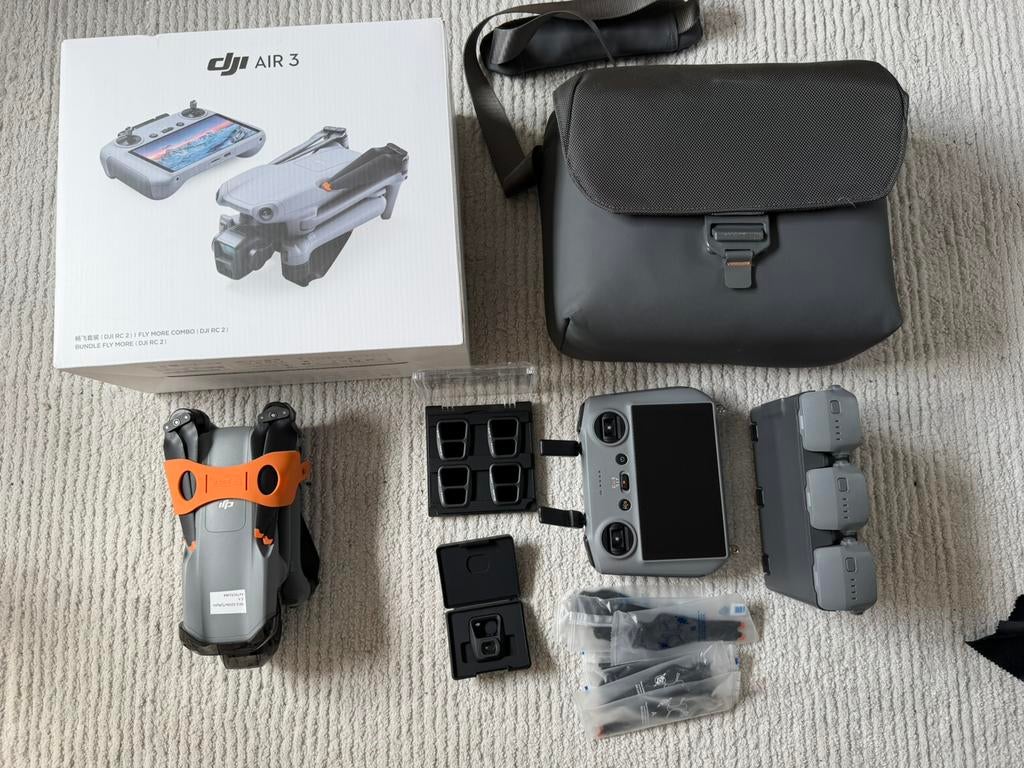 Te Ruil/Koop Dji Air 3 fly more combo +ND filters +wide lens, Audio, Tv en Foto, Drones, Ophalen, Zo goed als nieuw, DJI