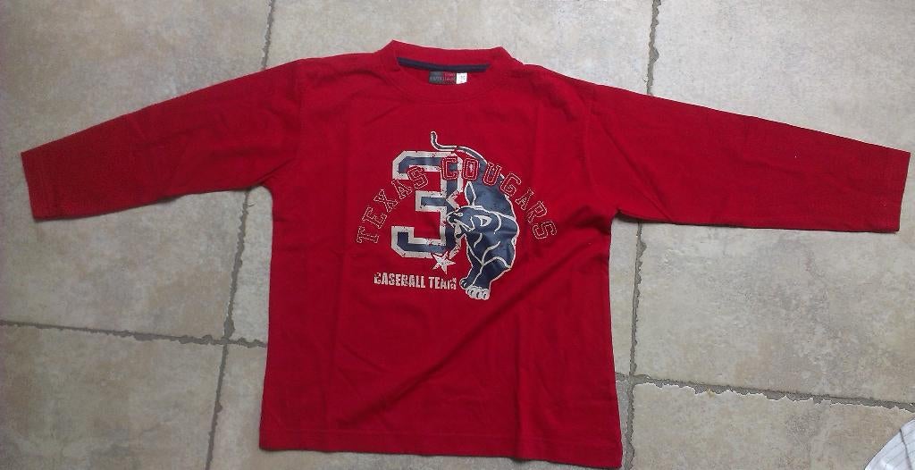 Als nieuwe longsleeve mt 128, Enfants & Bébés, Vêtements enfant | Taille 128, Enlèvement ou Envoi, Comme neuf, Garçon, Chemise ou À manches longues