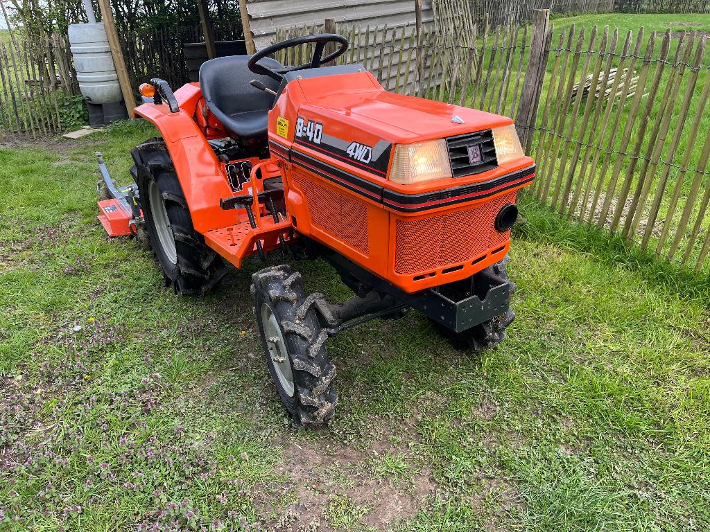 Kubota B40 tuintractor, Zakelijke goederen, Landbouw | Werktuigen, Akkerbouw, Fruitteelt, Overige, Overige typen, Ophalen