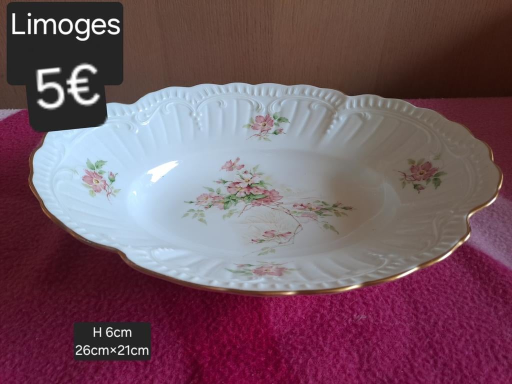 Limoges schaal, Antiek en Kunst, Antiek | Schalen, Ophalen