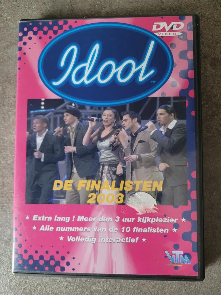 Dvd Idool 2003 met debuut van Natalia, Cd's en Dvd's, Alle leeftijden, Ophalen of Verzenden, Zo goed als nieuw, Muziek