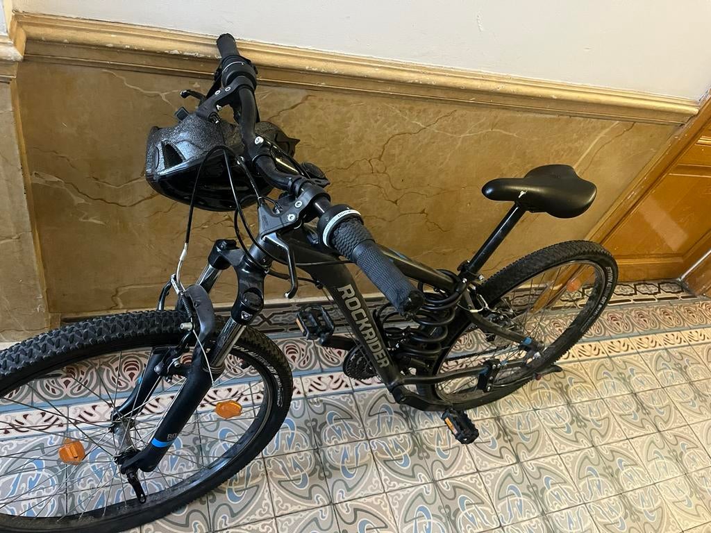 Rockrider SC100 50 cm – Gris Anthracite – Très bon état, Ophalen, Gebruikt