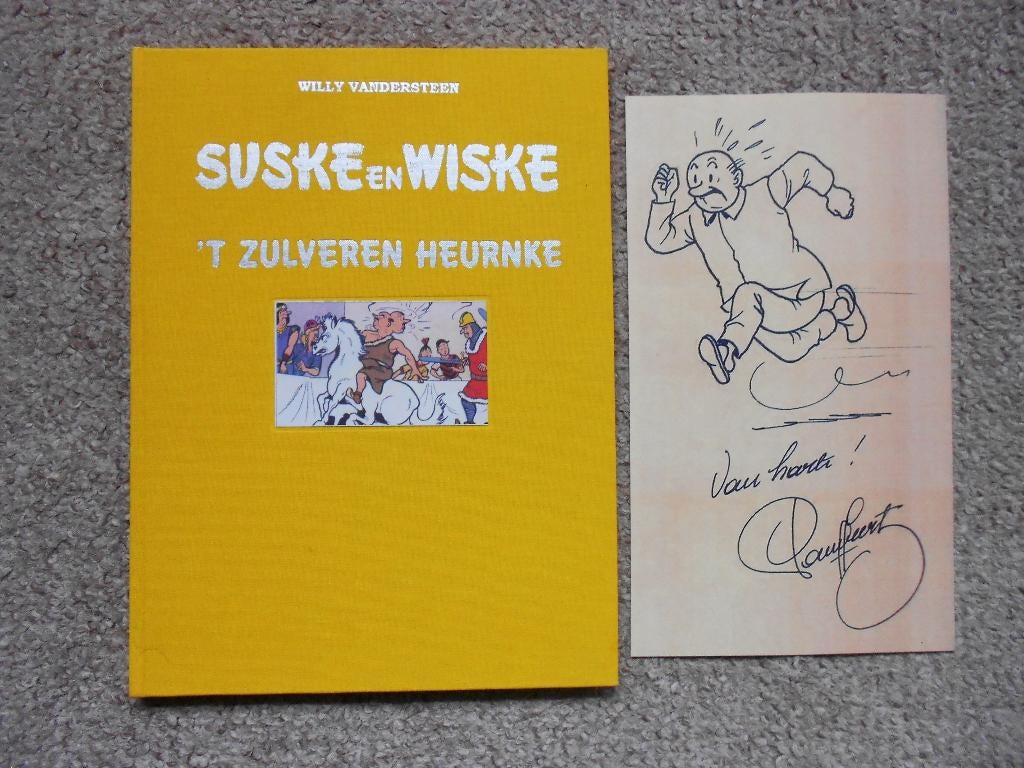 Suske en Wiske -'t Zulveren Heurnke -luxe hc 2000+tek Geerts, Willy Vandersteen, Eén stripboek, Nieuw, Ophalen of Verzenden