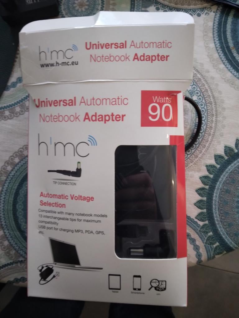 Chargeur universel H'mc HMC-NB90UA, TV, Hi-fi & Vidéo