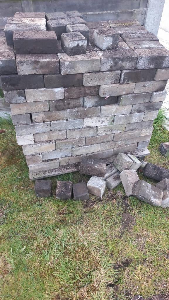 Klinkers 6m2 gratis, Ophalen