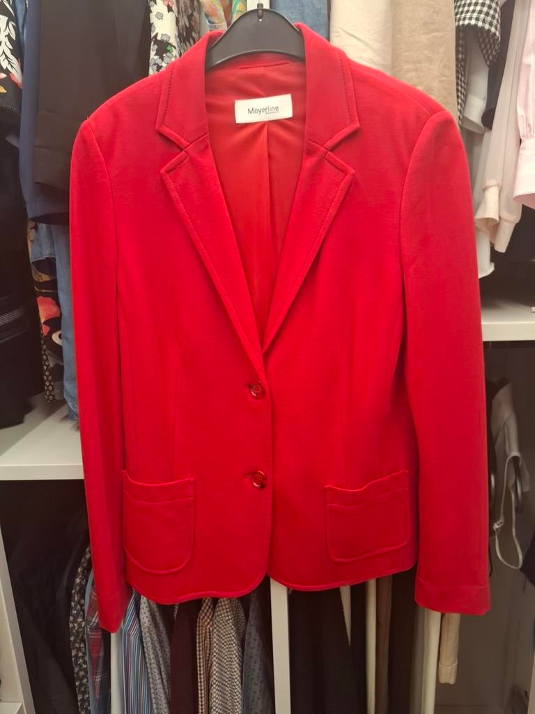 Rode blazer(Mayerline)maat L/XL, Ophalen, Maat 42/44 (L)