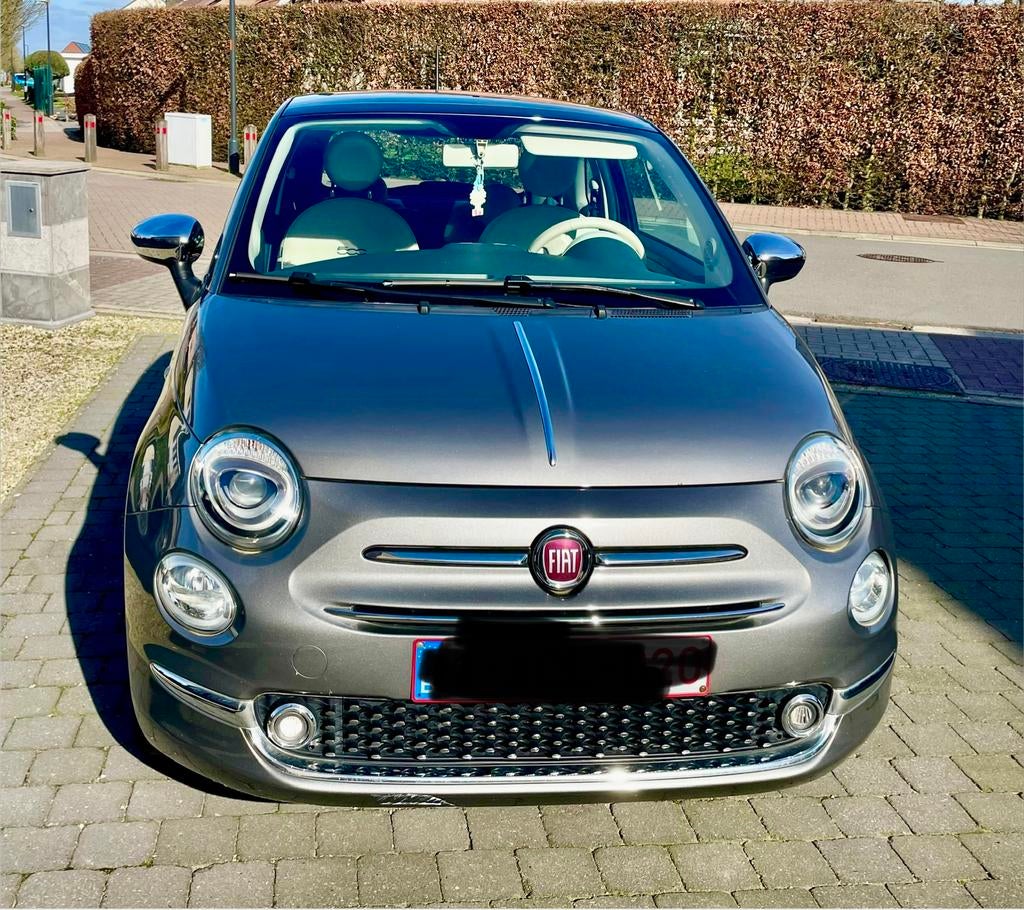 FIAT 500, Auto's, Fiat, Euro 6, Grijs, Airconditioning, Te koop