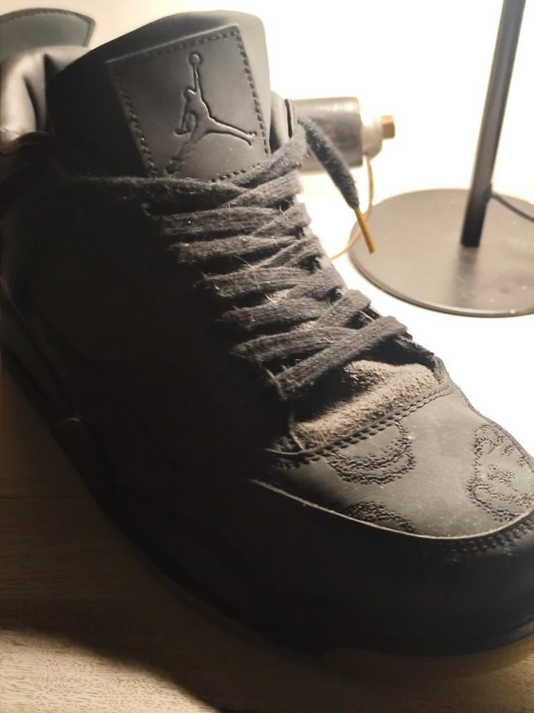 Jordan glow xx air m43 donker groen met tekening en glowzool, Ophalen