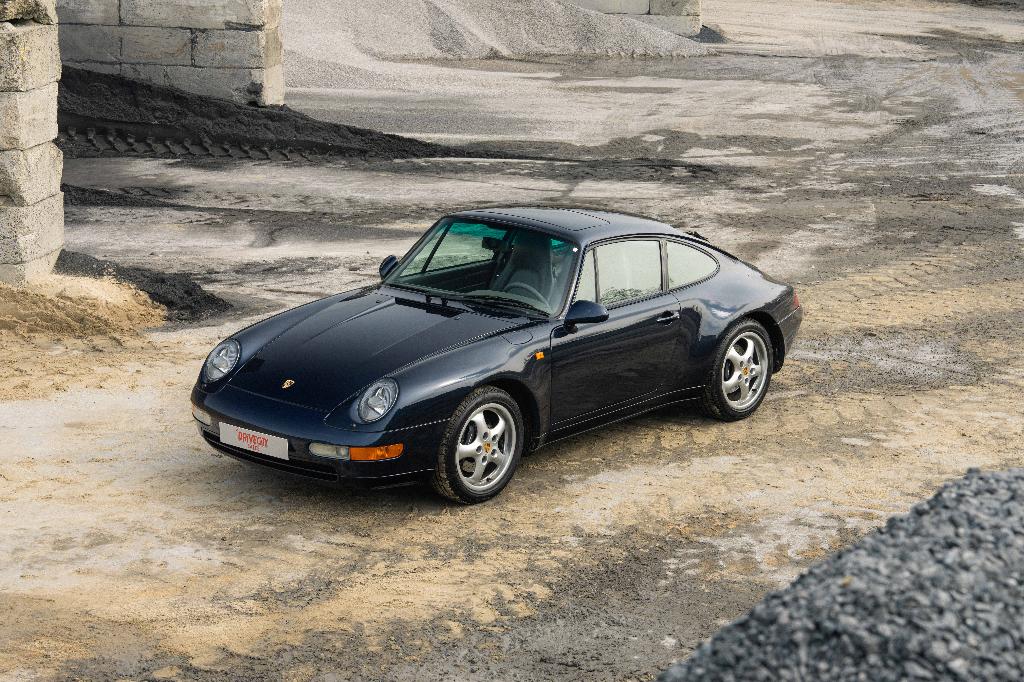 Porsche 993 Carrera 2 uit 1994, Auto's, Porsche, Lederen bekleding, 4 zetels, Achterwielaandrijving, Blauw