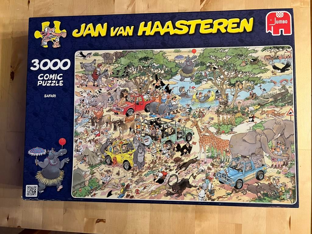Puzzel 3000 stuks Jan Van Haasteren, Hobby en Vrije tijd, Ophalen, Zo goed als nieuw
