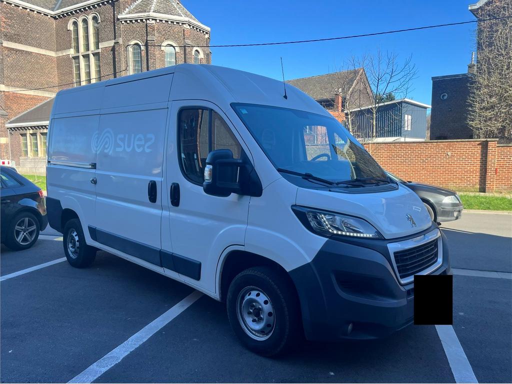 Peugeot Boxer 2.0L - 2017 Euro 6b - L2 H2 - Carpass OK -, Autos, Camionnettes & Utilitaires, Achat, Entreprise, 3 places, Boîte manuelle