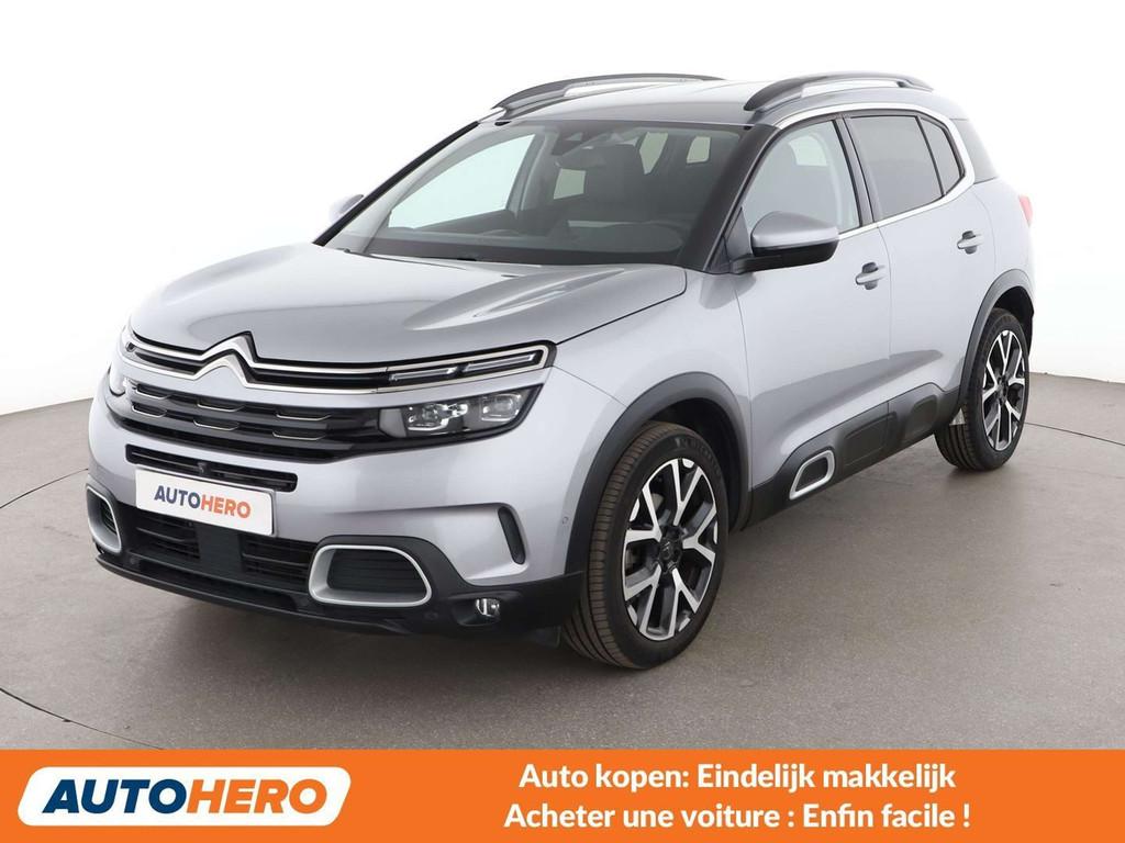 Citroën C5 Aircross 1.6 PureTech Shine (bj 2020, automaat), Auto's, Citroën, Te koop, C5 Aircross, 360° camera, ABS, Airbags, Android Auto