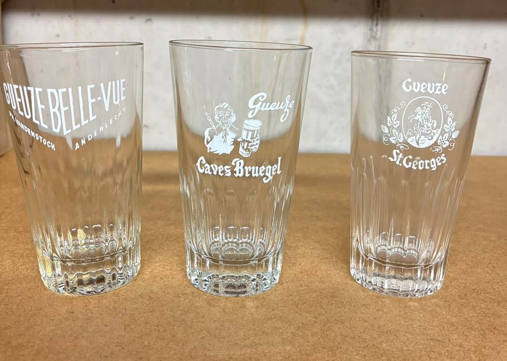 Geuze glazen, Collections, Enlèvement, Comme neuf