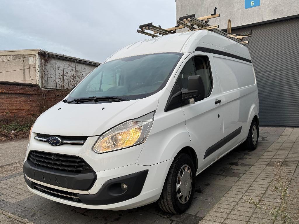 Ford Transit Custom L2H2 2.0 TDCI LIGHT FREIGHT 2016 TVA AC, Euro 6, Entreprise, 3 places, Boîte manuelle