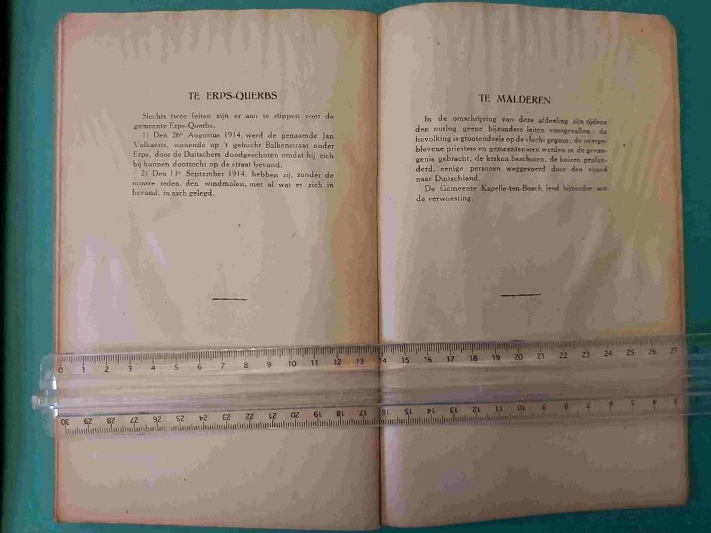 1914 1918 Oorlog België Limburg Brabant Duitsland Limburg, Collections, Envoi, Armée de terre, Livre ou Revue