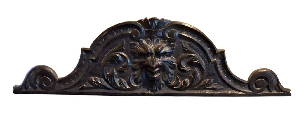 Een historiserende geëboniseerd houten wandconsole, 1880, Ophalen