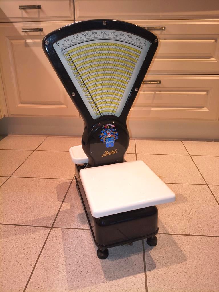 Berkel weegschaal, Ophalen