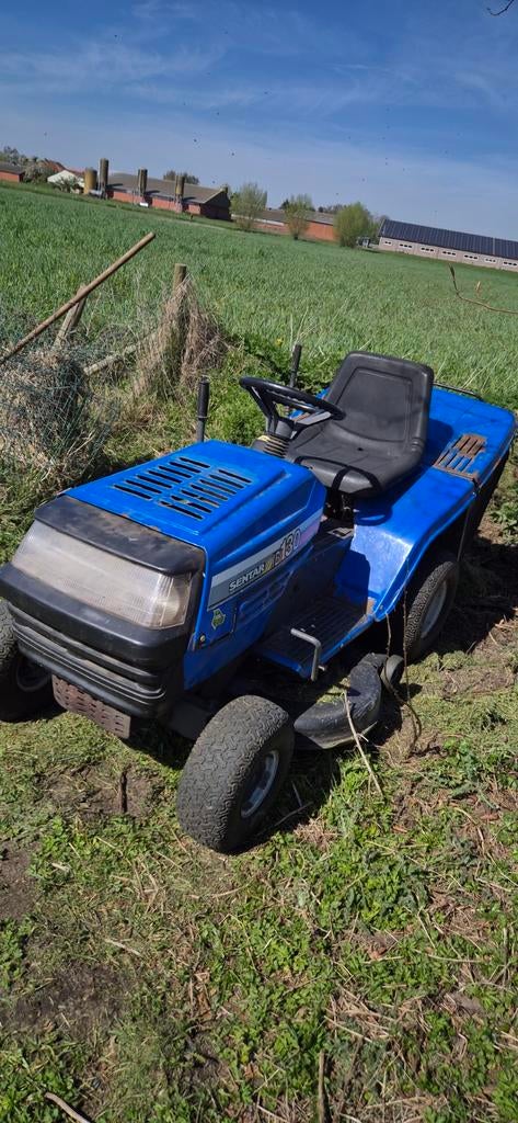 Zitmaaier met kipbak briggs & stratton 13pk, Tuin en Terras, Zitmaaiers, Ophalen