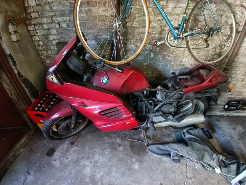 Épave de la BMW K1100RS, Enlèvement