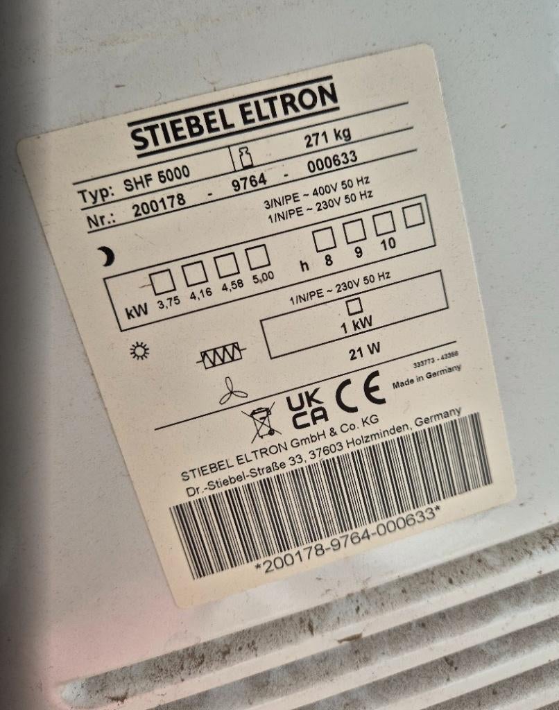 Accumulatiekachel - werkt perfect, Doe-het-zelf en Bouw, Verwarming en Radiatoren, Ophalen, Gebruikt, Kachel, 60 tot 150 cm