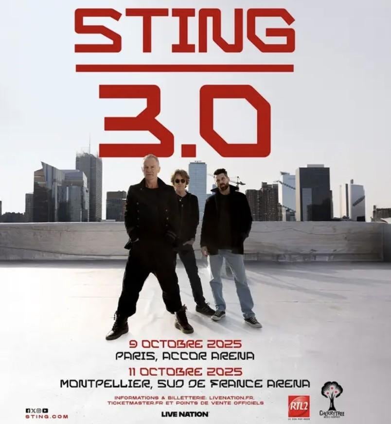 Places de concert STING - Vienne - 28/07/2026