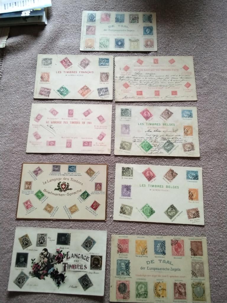 CARTES POSTALES, Collections, Enlèvement