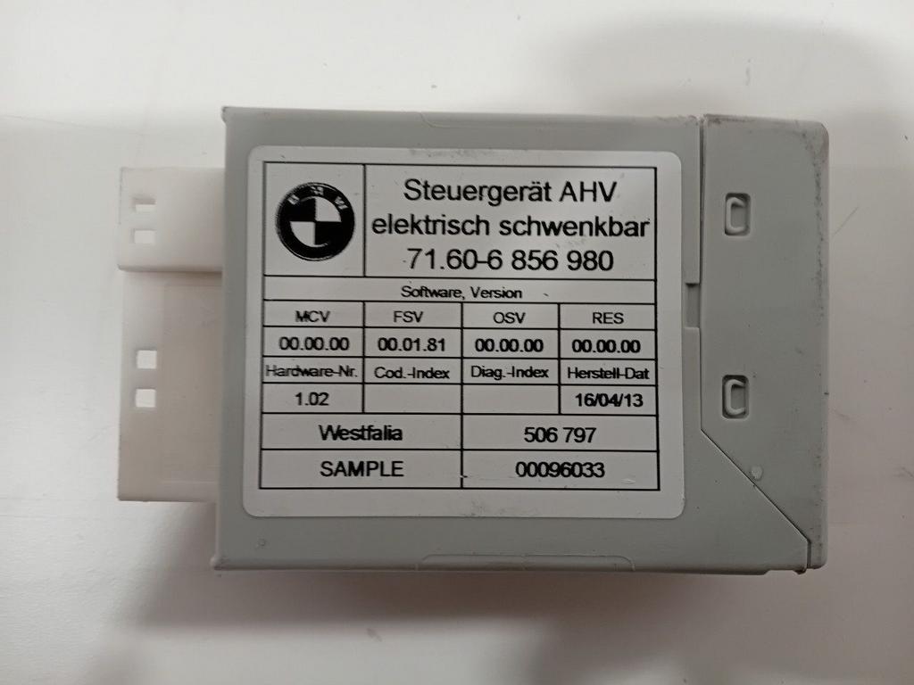 Computer trekhaak BMW 5 serie, Auto-onderdelen, Onderdelen@venauto.nl, Van der Ven Autorecycling B.V., Gebruikt, Ettenseweg 76, 4706 PB Roosendaal, The Netherlands
