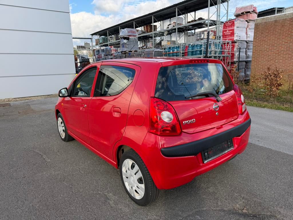 Nissan Pixo 1.0 benzine 50 Kw,Bj 2010,Euro 5,*GEKEURD*, Autos, Rouge, Euro 5, Achat, 50 kW