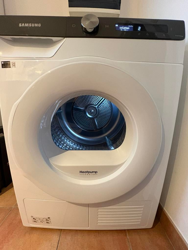 Samsung droger - 8 kg - onder garantie, Ophalen, 6 tot 8 kg, Zo goed als nieuw, Energieklasse A of zuiniger
