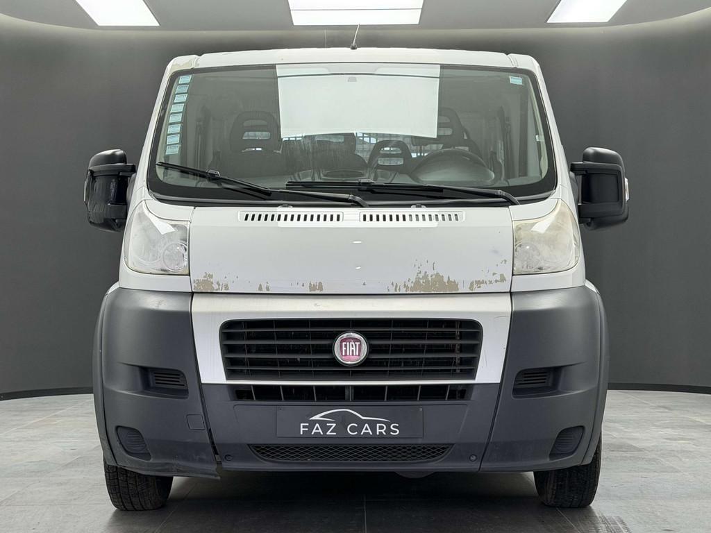 Fiat Ducato 2.3 Multijet * DOUBLE CABINE + BENNE + 7 PLACES, Autos, Camionnettes & Utilitaires, Euro 5, Achat, 4 portes, Entreprise