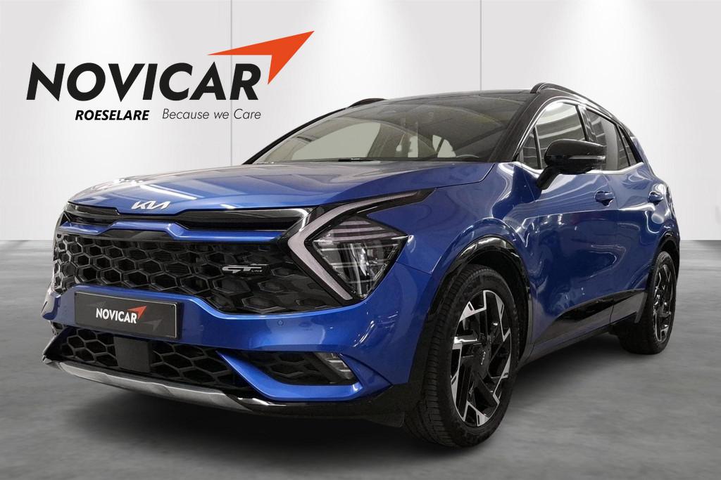 Kia Sportage 1.6 CRDi 48V 7DCT GT Line * TREKHAAK PANO*, Auto's, Stof, Gebruikt, 4 cilinders, 1650 kg