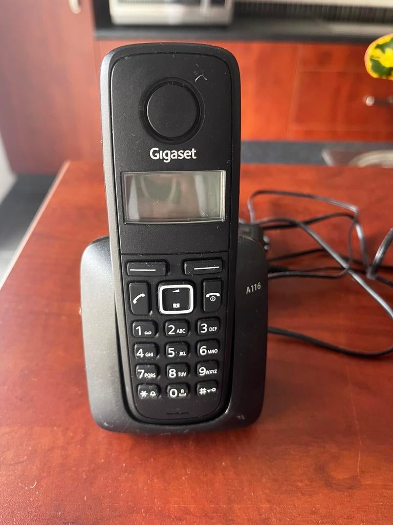 Draadloze telefoon Gigaset A116 + oplader, Enlèvement ou Envoi, Comme neuf